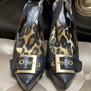 Jessica Simpson slingback heels